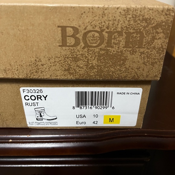 Born Cory Rust. women’s ankle boot Size 10. - Picture 9 of 9